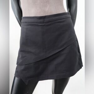 High Rise Suiting Skort